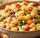 Macaroni with Desi Veggies